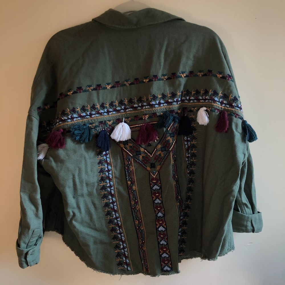 ZARA EMBROIDERED JACKET